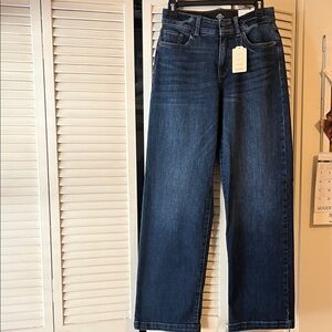 Dark Blue Wide-Leg Jeansst. John’s Bay wide leg jeans